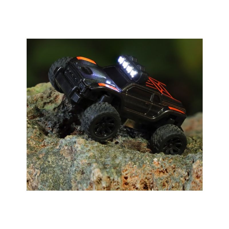 1/76 C81 Off-Road RC Car RTR (černá s oranžovým pruhem) - 1