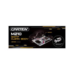 CARTEN SWIFT 1/10 M-Chassis lexanová karoserie - 2