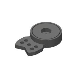 Servo Saver - HD velký - 23-24-25 zubů - úzký konec, 3mm díry - 1