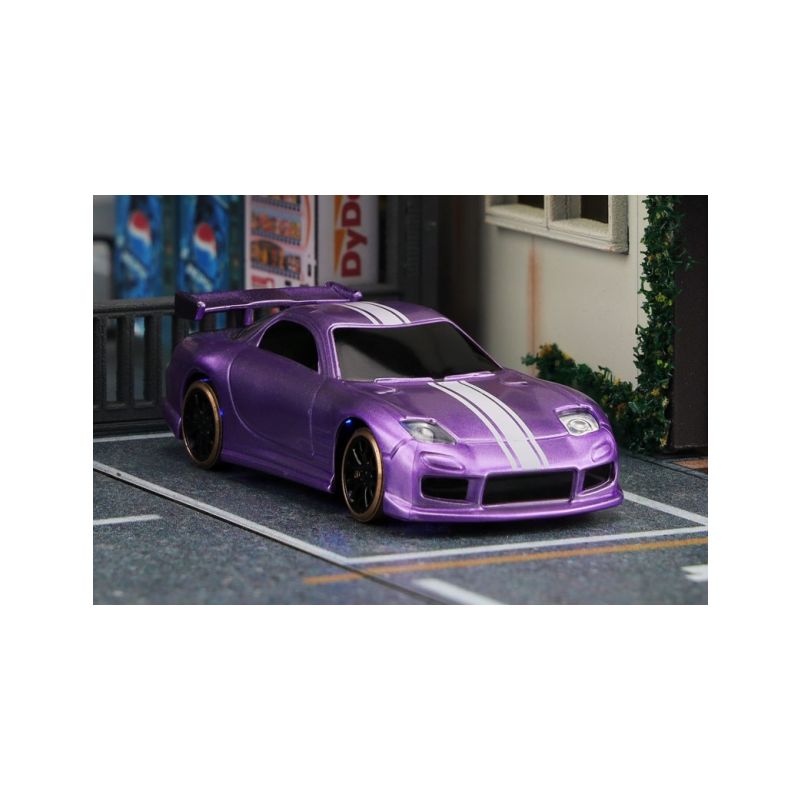 1/76 C61 DRIFT RC Car RTR (fialová s pruhem) - 1