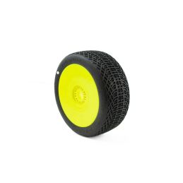 I-BARRS V3 BUGGY C1 (SUPER SOFT) nalepené gumy, žluté disky, 2 ks. - 1