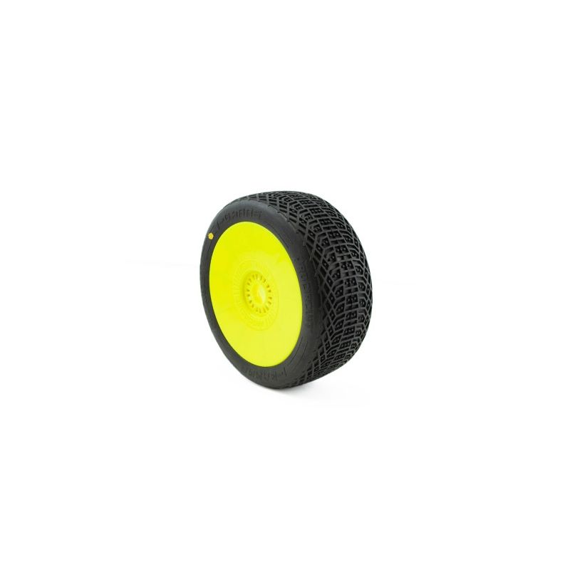 I-BARRS V3 BUGGY C2 (SOFT) nalepené gumy, žluté disky, 2 ks. - 1