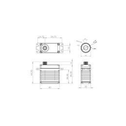 HBL380 (0.082s/60°, 41.0kg.cm) - 2