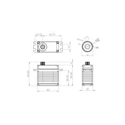 HBL850 (0.071s/60°, 24.9kg.cm) - 2