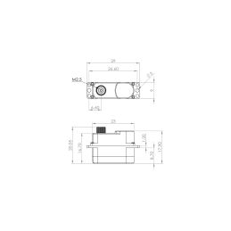 HV75K-N (0.09s/60°, 3.3kg.cm) - 2