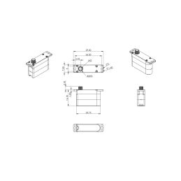 HS75H (0.087s/60°, 4.0kg.cm) - 2