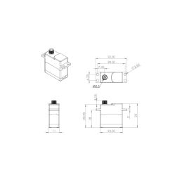 HV6150H (0.159s/60°, 10.9kg.cm) - 2