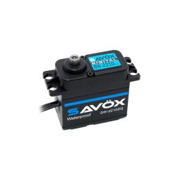 SW-2210SG BRUSHLESS BLACK WATERPROOF HiVOLT Digitální servo (45kg-0,10s/60°) - 1