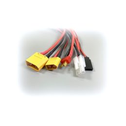 Univerzální nabíjecí kabel s konektorem XT60 - T-Dean, XT60, XT90, Tamiya, JR - 1