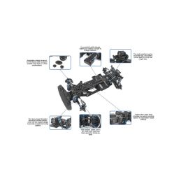 DC10 Drift Kit stavebnice (2WD) - 20