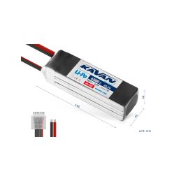KAVAN - Li-Po 4500 mAh/22,2 V 60/120C, 99,9 Wh - 2