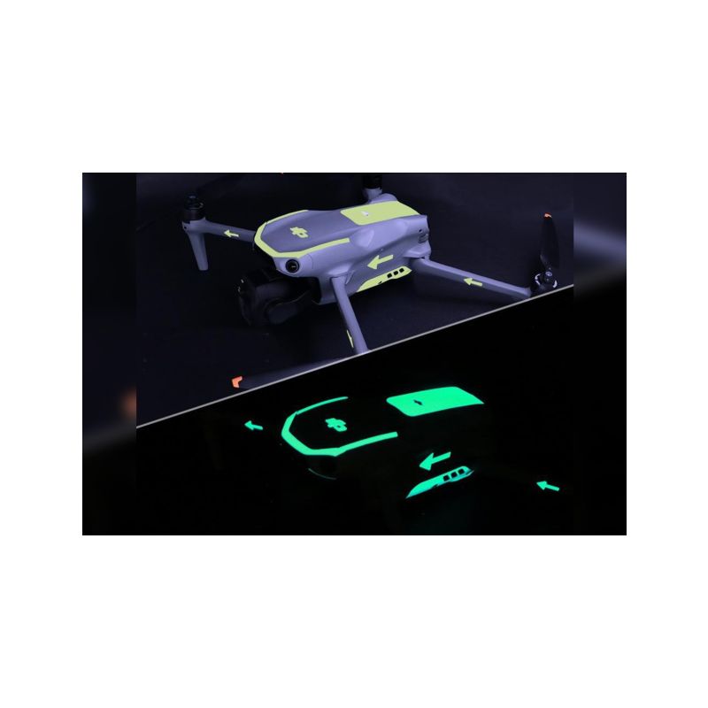 DJI Air 3S / Air 3 - Night Luminous Sicker (Light Green) - 1 DJI Air 3S / Air 3 - Night Luminous Sicker (Light Green) - 1