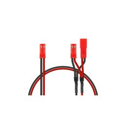 Paralelní Y-kabel BEC JST ( 1x samec , 2x samice ) - 1