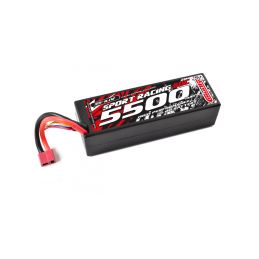 Sport Racing 60C - 5500mAh - 11,1V 3S - LiPo Stick Hardcase - T-Dean - 1