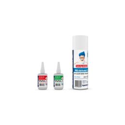 KAVAN PRO PNEU střední a řidké vteřinové lepidlo 50g + Kavan PRO aktivátor CA 200ml - 1