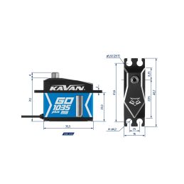 GO-1035MG Plus (0.07s/60°, 22kg.cm) - 2