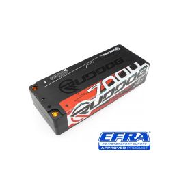 RUDDOG Racing 7000mAh 150C/75C 7.6V 113mm Mid Short Stick Pack LiPo-HV Battery - 1