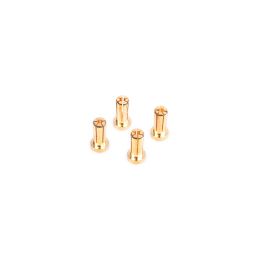 5mm/G5 Gold Works Team/zlaté konektory, 14mm, 4ks. - 1