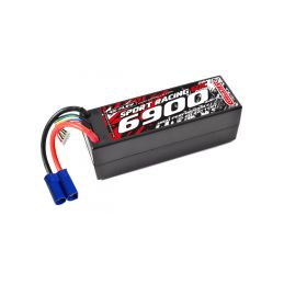 Sport Racing 60C - 6900mAh - 14,8V 4S - LiPo Stick Hardcase - EC5 - 1