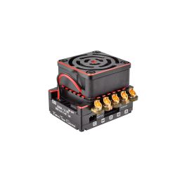CMM-10 Racing Controller - 2-3S - 220A - senzorový regulátor - černý/červený - 1