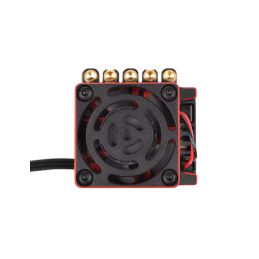 CMM-10 Racing Controller - 2-3S - 220A - senzorový regulátor - černý/červený - 3