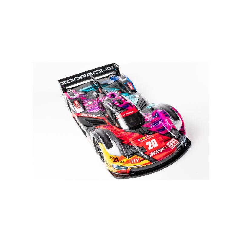 Karoserie čirá Hyrax 190mm Hyper Car - 0,7mm - 1 Karoserie čirá Hyrax 190mm Hyper Car - 0,7mm - 1