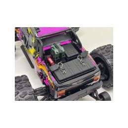 Absima Monster Truck Mini AMT Brushless 3S 4WD 1:16 RTR fialový - 12
