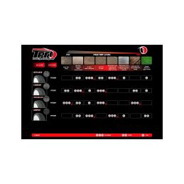 TPRO 1/8 OffRoad Racing guma RAIDER - Super Soft T4 směs 2 ks. - 7
