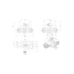 NGH GTT70 Dvoutaktní benzinový motor - 5