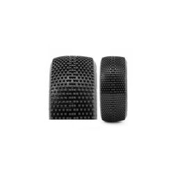 CLAYMORE V2 BUGGY S2 (SOFT) nalepené pneumatiky, bílé disky, 2 ks. - 3 CLAYMORE V2 BUGGY S2 (SOFT) nalepené pneumatiky, bílé disky, 2 ks. - 3