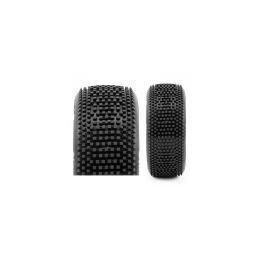 HOT DICES V2 BUGGY S2 (SOFT) nalepené pneumatiky, bílé disky, 2 ks. - 3 HOT DICES V2 BUGGY S2 (SOFT) nalepené pneumatiky, bílé disky, 2 ks. - 3