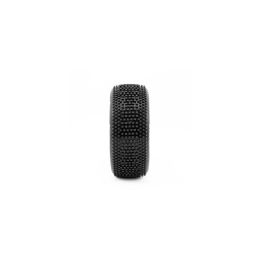 HOT DICES V2 BUGGY S2 (SOFT) nalepené pneumatiky, bílé disky, 2 ks. - 4 HOT DICES V2 BUGGY S2 (SOFT) nalepené pneumatiky, bílé disky, 2 ks. - 4