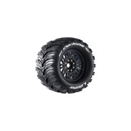 MT-CYCLONE SPORT 1/8, 0 a 1/2 offset 17mm odnímatelný hex, Černé disky, 2 ks - 1
