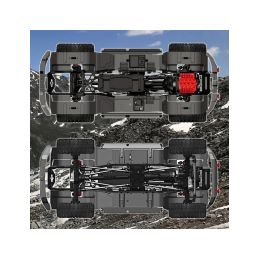 PATHFINDER 1/10 sada 2,4GHz, Červená - 6
