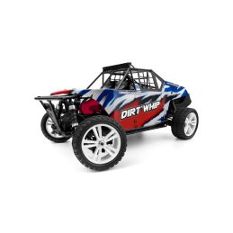 HiMOTO 1:10 Desert Buggy DIRT WHIP 2,4 GHz RTR set, modrá/červená - 1