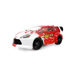 HiMOTO 1:18 Rally TRICER 2,4 GHz RTR set, červená - 1