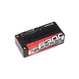 RUDDOG Racing Hi-Volt 6300mAh 150C/75C 7.6V Short Stick Pack - EFRA - 1