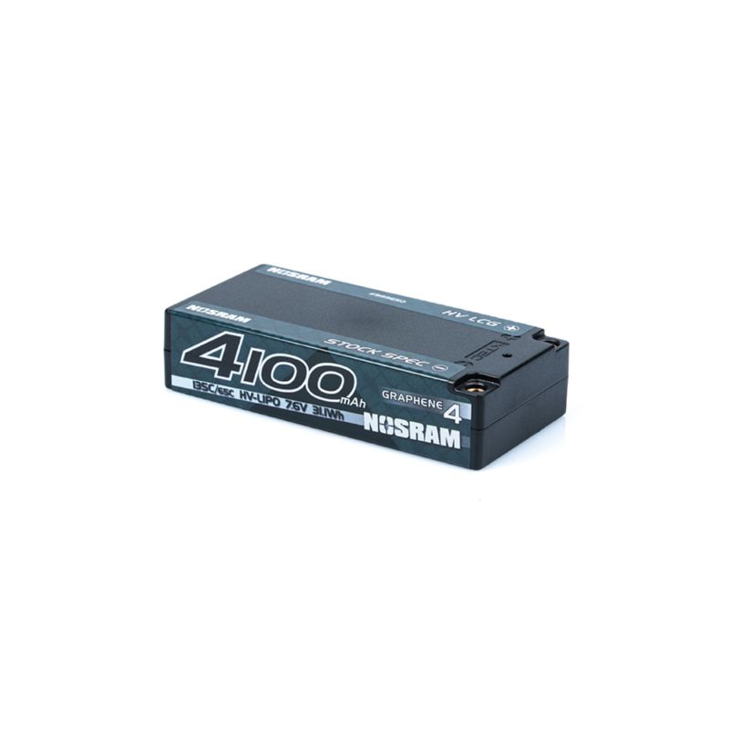 HV LCG Stock Spec Shorty GRAPHENE-4 4100mAh Hardcase Akku - 7.6V LiPo - 135C/65C - 1 HV LCG Stock Spec Shorty GRAPHENE-4 4100mAh Hardcase Akku - 7.6V LiPo - 135C/65C - 1