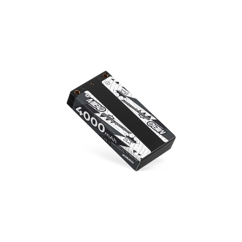 MIBO Drift King Black Shorty 4000mAh 7.6V 2S 130C/260C HV LiPo (4mm, 147g) - 1 MIBO Drift King Black Shorty 4000mAh 7.6V 2S 130C/260C HV LiPo (4mm, 147g) - 1