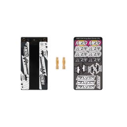 MIBO Drift King Black Shorty 4000mAh 7.6V 2S 130C/260C HV LiPo (4mm, 147g) - 2