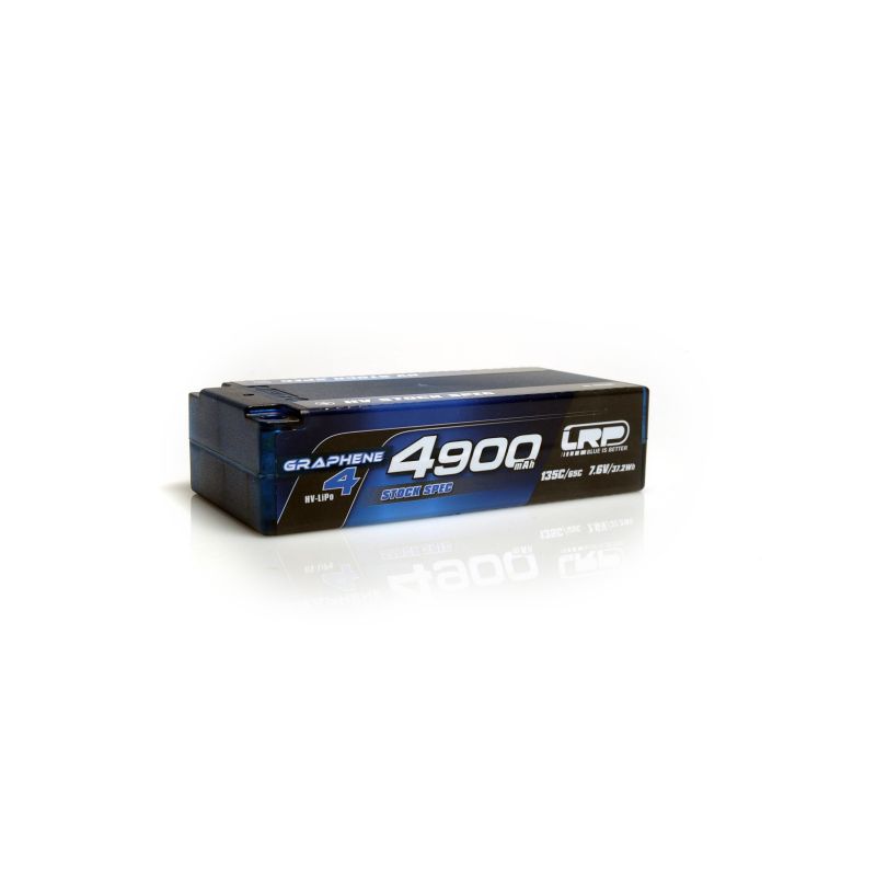 HV Stock Spec Shorty GRAPHENE-4 4900mAh Hardcase Akku - 7.6V LiPo - 135C/65C - 1