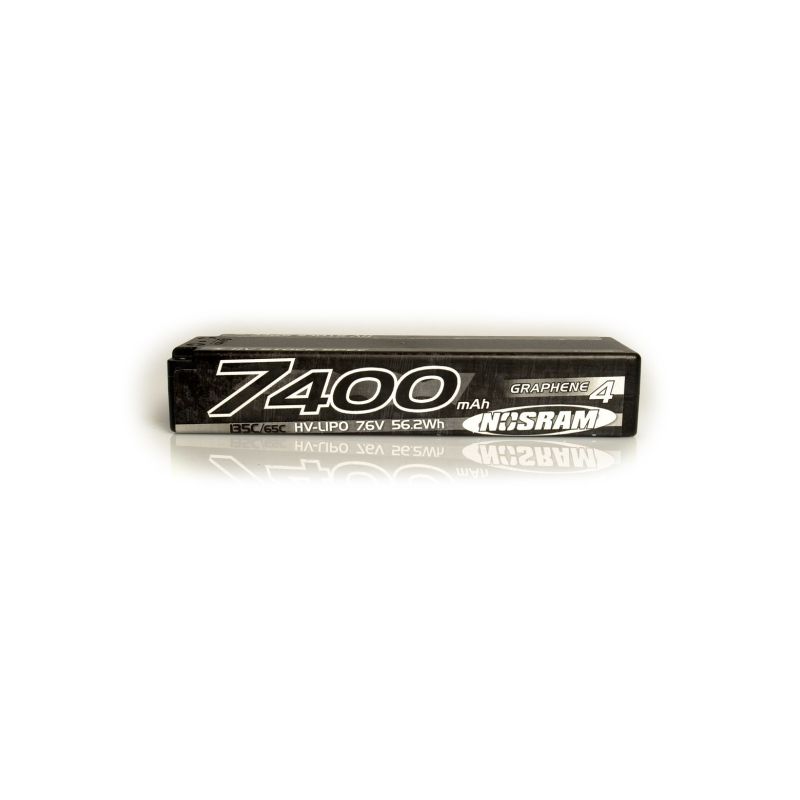HV Stock Spec GRAPHENE-4 7400mAh Hardcase Akku - 7.6V LiPo - 135C/65C - 1
