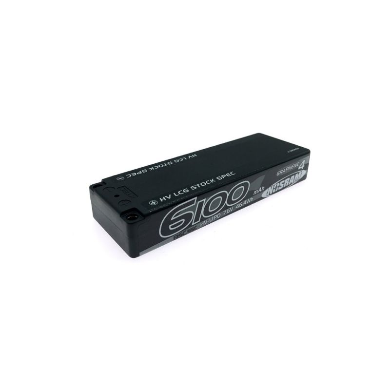 HV LCG Stock Spec GRAPHENE-4 6100mAh Hardcase Akku - 7.6V LiPo - 130C/65C - 1