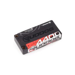 RUDDOG Racing Hi-Volt 4400mAh 150C/75C 7,6V LCG Short Stick Pack - EFRA - 1