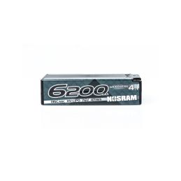 HV Stock Spec Shorty GRAPHENE-4.1 6200mAh Hardcase Akku - 7.6V LiPo - 135C/65C - 2