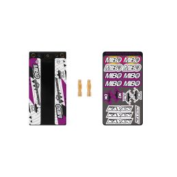 MIBO Drift King Purple Shorty 4000mAh 7.6V 2S 130C/260C HV LiPo (4mm, 147g) - 2