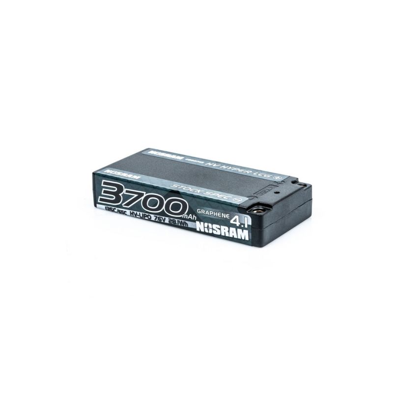 HV LCG Stock Spec GRAPHENE-4.1 3700mAh Hardcase Akku - 7.6V LiPo - 135C/65C - 1