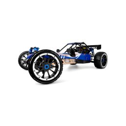 HiMOTO 1:5 Buggy RAPTOR 5XB 32cc 2,4 GHz RTR set, modrá - 1