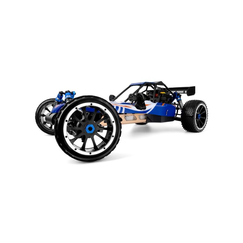 HiMOTO 1:5 Buggy RAPTOR 5XB 32cc 2,4 GHz RTR set, modrá - 1