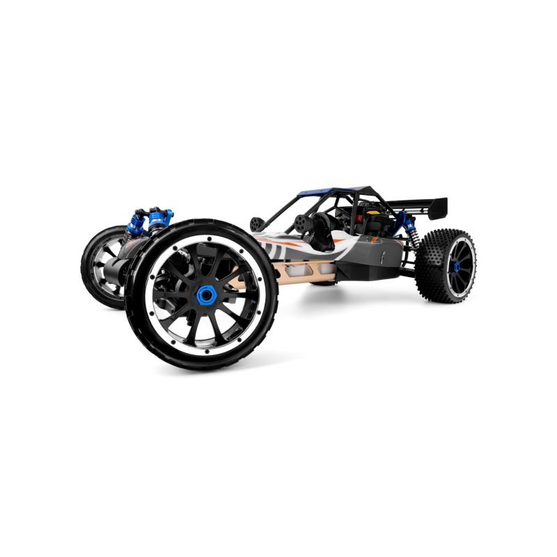 HiMOTO 1:5 Buggy RAPTOR 5XB 32cc 2,4 GHz RTR set, šedá - 1